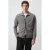 Mango Man gebreid vest met wol – grijs