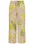 DEHA Broek  beige / groen / lichtgroen / wit