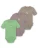 normani Rompertje/body ‘Tihoi’  beige / groen / pink / wit