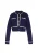 faina Gebreid vest  navy / turquoise