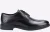 Hush Puppies Sterling Zwarte Leren Veterschoenen Voor Heren