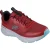 Skechers Edgeride Rekze Textiel Heren Burgundy/Grey Trainers