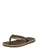 QUIKSILVER Teenslippers ‘Carver’  bruin / zwart