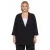 YOEK regular fit blazer Plus Size – zwart