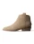 L37 HANDMADE SHOES Enkellaarsje ‘FLASHBACK’  beige