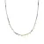 Luxenter Sterling Zilver 925 Ketting Afgewerkt in 18K Geel Goud – Moo