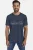 Jan Vanderstorm regular fit T-shirt DIETHELM Plus Size met printopdruk donkerblauw