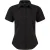Premier Popeline blouse met korte mouwen / Gewoon werkoverhemd (Zwart)