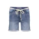 Geisha Shorts Frances Denim Korte Broeken 827 Mid Blue Denim