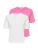 JDY Shirt ‘JDYREX’  lichtroze / wit