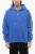 Geborduurde geborstelde katoenen BANDANA ARROW hoodie in blauw