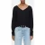 Closed V Neck Boxy Knits Black