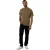 Threadbare Heren borstzak Regular T-shirt (Kaki Groen)