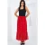 Geprinte Maxi Rok met Bloemenmotief