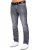 Enzo Heren Denim Rechtaf Fit Jeans – Grijs