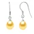 Oorbellen Hooks Zoetwater Parels 7-8mm Golden Pears 925