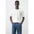 Mango Man regular fit T-shirt met print – wit