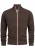 Kronstadt Gebreid vest ‘Erik’  chocoladebruin