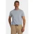 New Zealand Auckland regular fit T-shirt met logo – blauw gemêleerd