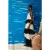 Devotion Twins Kleio Long Dress Gaze Black Offwh