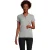 SOLS Dames/Dames Planet gemêleerd poloshirt (Grijze Melange)