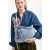 Desigual denim schoudertas blauw