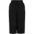 Zwarte Wol Bermuda Shorts