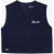Dames Lacoste Sport Ultra Dry Cotton Sport Crop Top in Blauw