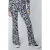 Colourful Rebel Marker Peached Extra Flare Pants Black/white