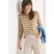Cecil Dames Trui met strepen in Beige