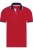 TRIGEMA Polo shirt Korte mouw rood