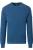 Redmond Casual Trui ronde hals blauw, Effen