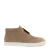 Nubikk suède veterboots taupe