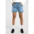America Today denim regular high waist short medium blue denim