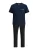 JACK & JONES Pyjama lang ‘JACEVEREST’  navy / zwart / wit