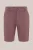 WE Fashion – Heren regular fit comfort chinoshort met structuur – Regular fit – Oudroze – Katoen –