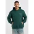 America Today relaxed fit hoodie met backprint – donkergroen