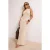 TRENDYOLMİLLA Dames Ecru Ajour Maxi Mouwloos Strandkleding Bodycon Strandjurken