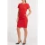 Calvin Klein Stretch Crepe Ss Dress Adrenaline Rush