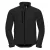Russell Effen Soft Shell Jas Heren (Zwart)