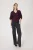 Blouse met korte mouwen SLMaybel Blouse met korte mouwen Slim fit bordo