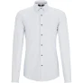 BOSS Black Business hemd lange mouw Wit P-HANK-s-kent-C1-222 10261251 50520055/100