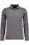 RAGMAN Soft Knit Poloshirt lange mouw leisteen, Effen