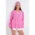 Lange Mouwen Gelaagde V-hals Blouse