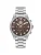 POLICE Analoog horloge ‘Defender’  bruin / zilver