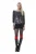 Sheer Print Top met lage rug