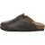 EVER AU Heren Hardhead Leren Comfort Klomp Sandalen – Bruin Geolied Leer
