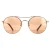 Police Aviator Mannen Shiny Copper Gold Brown Mirror Copper SPLA24 Lewis 03