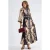 Patroon Maxi-jurk met Riem