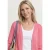 Street One Dames Jas met lange mouwen in gebreide look in Pink